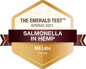 Emerald Scientific Medal - Salmonella in Hemp